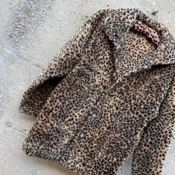 vintage 90s cheetah print jacket - Picture 7 of 7